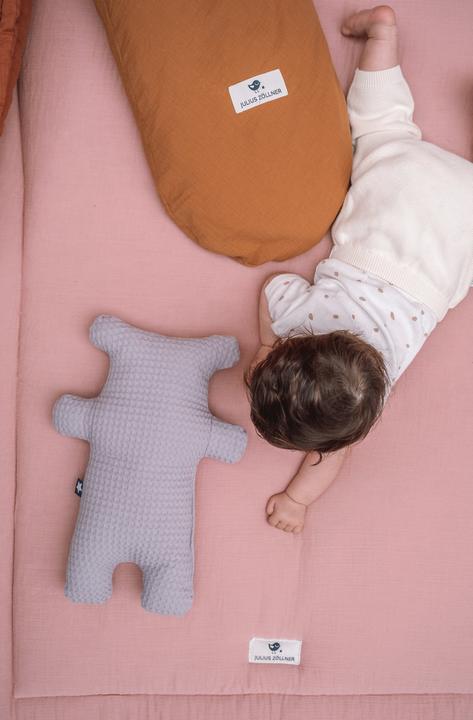 Actual product image Julius Zöllner Crawling blanket muslin, Dusty Rose
