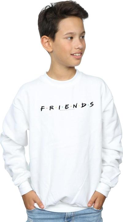 Actual product image Friends Boys Text Logo Sweatshirt (140, 146)