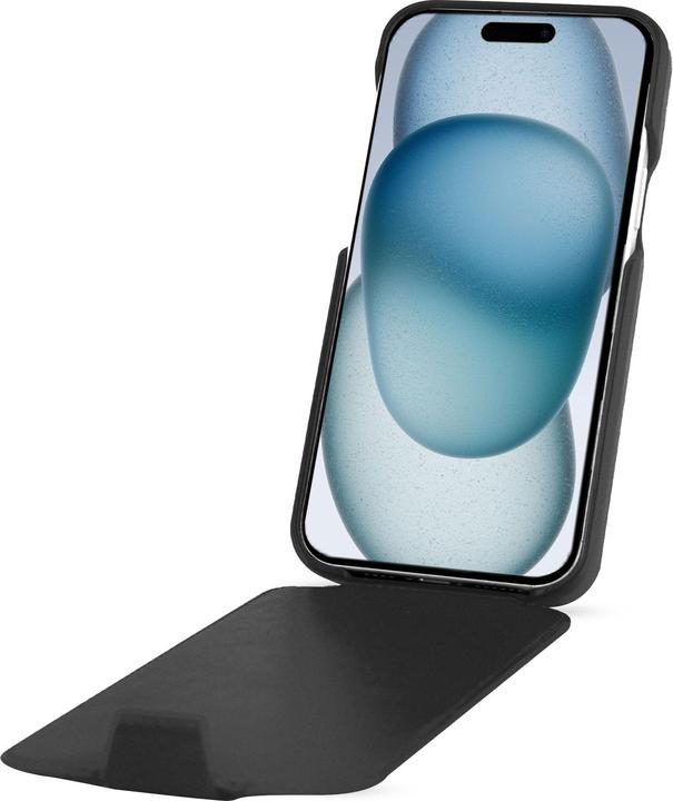 Productafbeelding Noreve Verticale jas van kalfsleer (Apple iPhone 15)