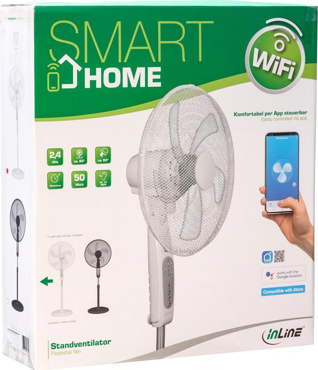 Produktbild InLine SmartHome Standventilator (57 dB)