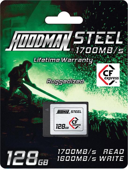 Immagine prodotto Hoodman Scheda CFexpress Tipo B 128GB 1700/1600MB/s (128 GB, CFexpress tipo B)