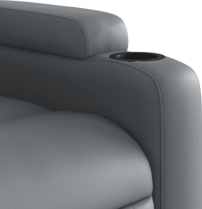 Image du produit VidaXL Fauteuil de massage gris similicuir,Couleur : gris,Matériaux