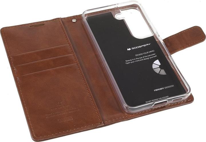 Produktbild Galaxy S22+ - Blue Moon Etui Hülle braun (Samsung Galaxy S22+)