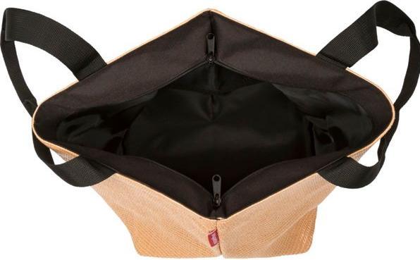 Actual product image reisenthel shopper M raffia black