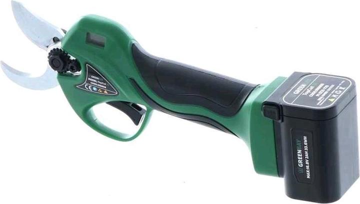 Actual product image GreenBay Cordless pruning shears with extension shaft150210 cm
