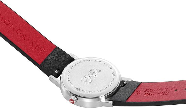 Immagine prodotto Mondaine Classico - Spazzolato vegano (Orologio da polso analogico, Fatto in Svizzera, 30 mm)