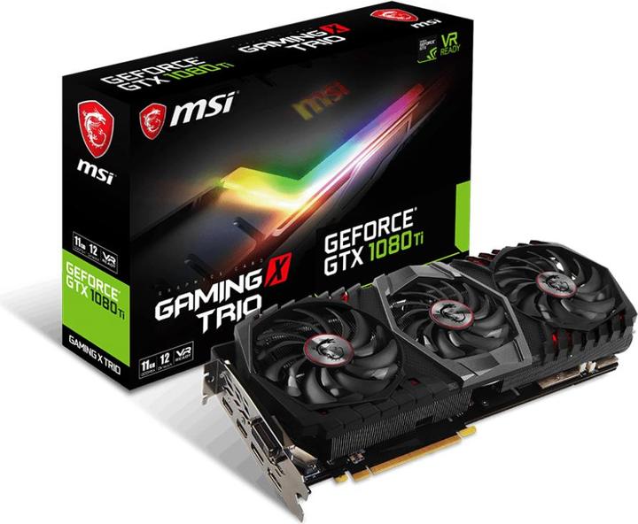 Immagine prodotto MSI GeForce GTX 1080 Ti GAMING X TRIO (11 GB)