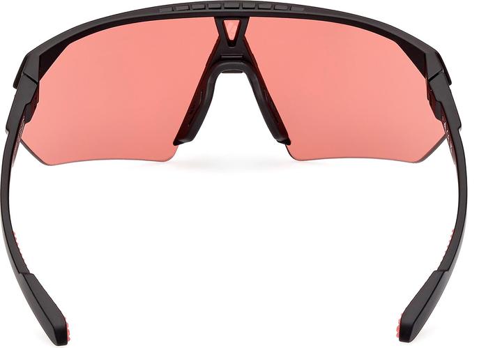 Actual product image adidas Women's SP0076 Cat. 2 (VLT 28%) (Mat Black, Matte Black Ink)