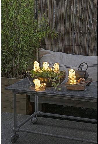 Actual product image Konstsmide Acrylic figure LED panda bears