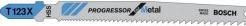 Produktbild Bosch Professional Zubehör PRO Metal thick and thin T123XF Stichsägeblatt, 100 mm, 5-tlg.