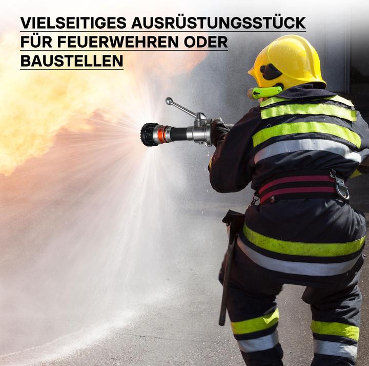 Produktbild Wiltec C Mehrzweckstrahlrohr THW Feuerwehr Baustelle C Kupplung stufenloser Sprühstrahl