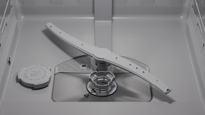 Produktbild Siemens iQ300, Teilintegrierter Geschirrspüler, 60 cm, Gebürsteter Stahl, SN53ES04TE