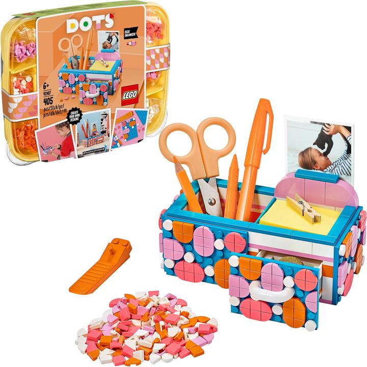 Produktbild LEGO Stiftehalter mit Schublade (41907, LEGO Dots)