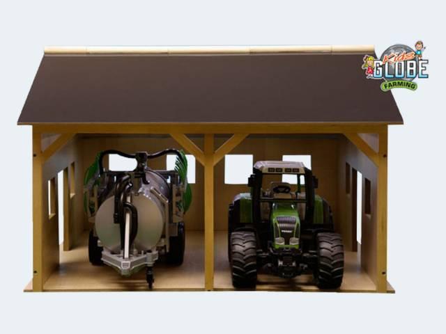 Immagine prodotto Kids Globe Farming Capannone per 2 trattori