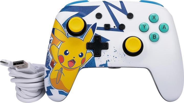 Produktbild PowerA Verbesserter kabelgebundener Controller für Nintendo Switch - Pikachu High Voltage (Switch)