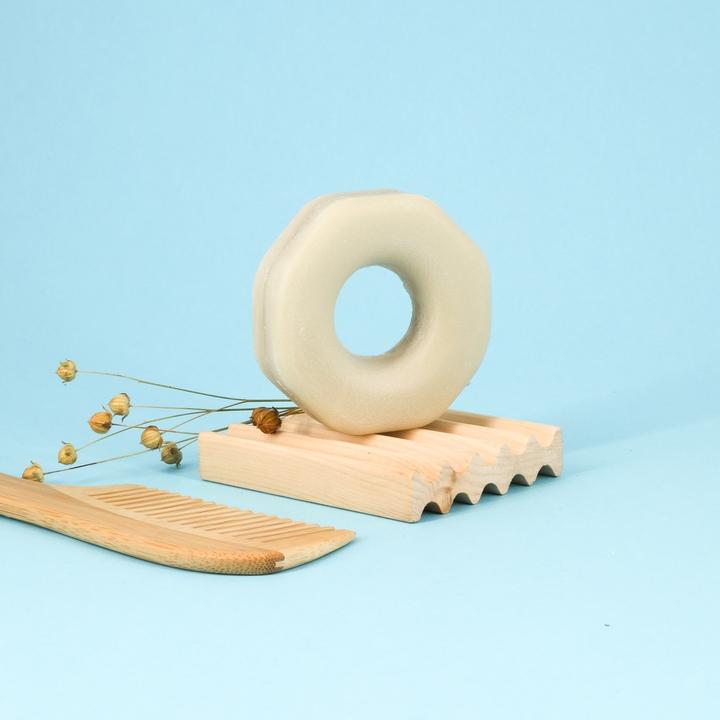 Zollinger Bio Shampoo Bar Zizania, Pure Hair Day (Normales bis fettiges Haar) (Festes Shampoo)