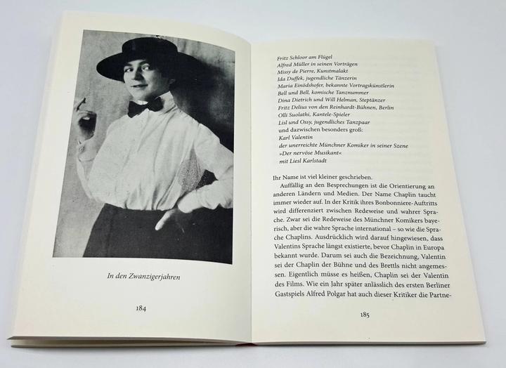 Actual product image Liesl Karlstadt (German, Gunna Wendt, 2019)