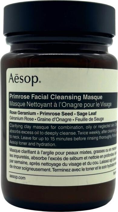 Valeurs nutritives et ingrédients Aesop Peau Primrose (120 ml)