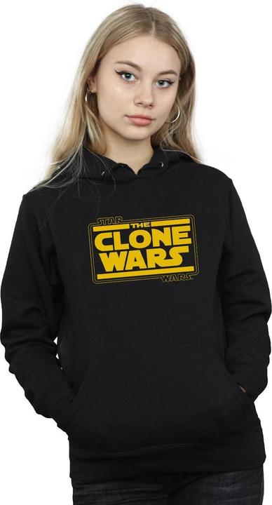 Produktbild Star Wars Clone Wars Logo Kapuzenpullover (S)