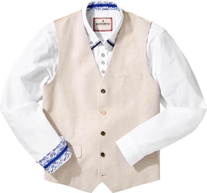 Image du produit Joe Browns Woven Linen Blend Waistcoat (54)