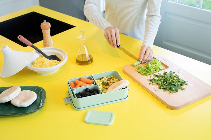 Image du produit Brabantia Boîte à lunch Make & Take 25.5 x 16.7 x 6.2 cm, Vert clair