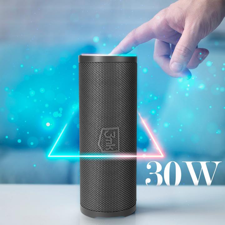 Immagine prodotto 3MK Fuego głośnik bezprzewodowy 30W Bluetooth 5.3 TWS IPX7 czarny/nero (12 h, Porta USB)