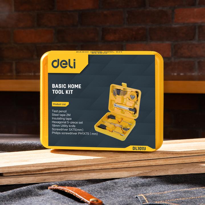 Produktbild Deli Professional tool set Tools EDL10011J - 11 pcs (11 Teile)