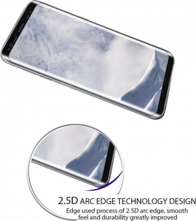 Produktbild Screenguard Samsung Galaxy S8 Panzerglas Schutzfolie Case Friendly Design (1 Stück, Samsung Galaxy S8)