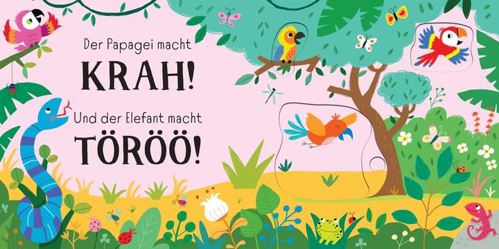 Produktbild Schieben und Lauschen: Wilde Tiere (Deutsch)