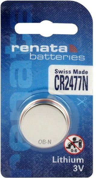 Produktbild Renata CR2477N (1 Stk., CR2477, 950 mAh)