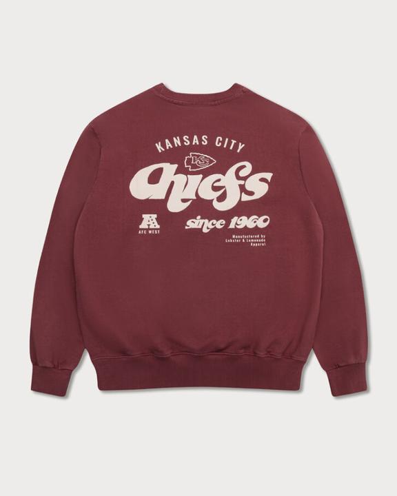 Immagine prodotto Lobster & Lemonade Kansas City Chiefs 96 Box Sweater maroon M (M)