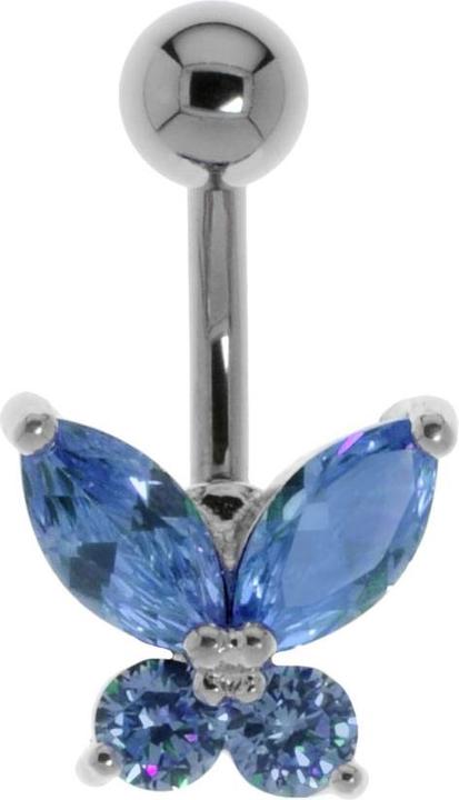 Produktbild Bijouteria Bauchpiercing (Edelstahl, Messing, Kristall)
