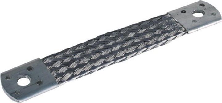 Dehn Söhne Überbrückungsband 377 015 Al 50mmq L180mm Zubehör für Erdung und Blitzschutz 401336409269 (18 cm)