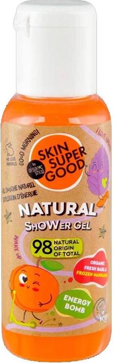 Skin super good Natürliches Bio-Basilikum- und Mandarinen-Badegel 50ml (50 ml)