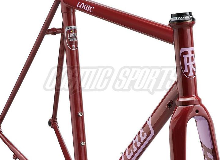 Produktbild Ritchey Road Logic Rahmenkit, 700C, 59cm, sally's macarons red/rose