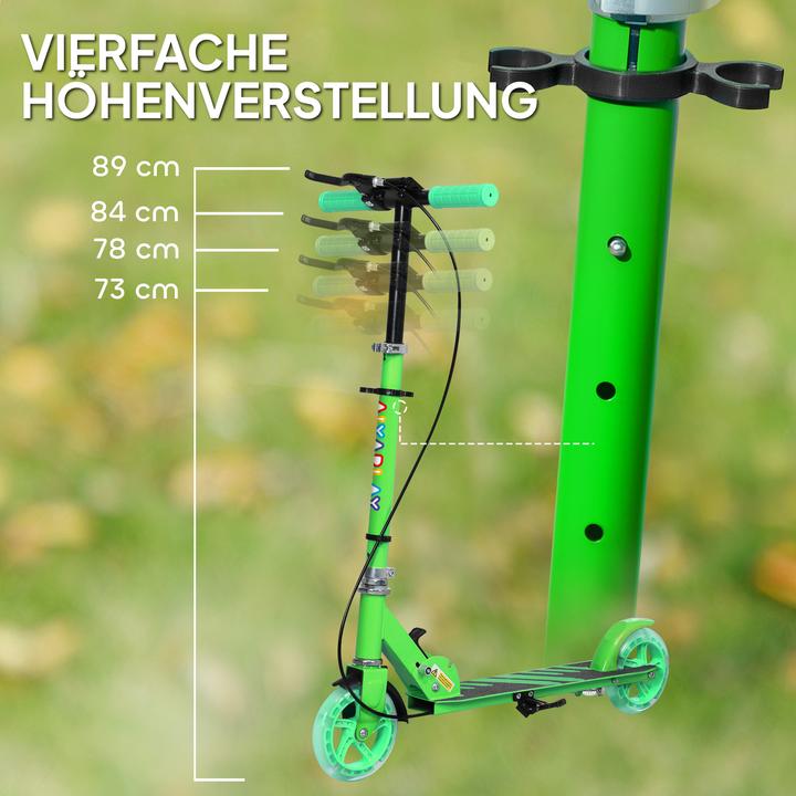 Produktbild Aiyaplay Kinderscooter Kunststoff, Metall Grün