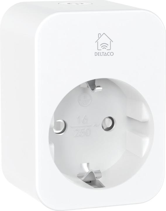 Deltaco Monitoraggio del consumo delle spine Smart Home 16A bianco