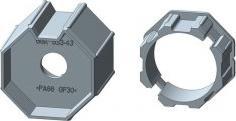 Produktbild Rademacher Adapter-Set Achtkantwelle 60mm Medium Ku.intelligente Rohrmotoren