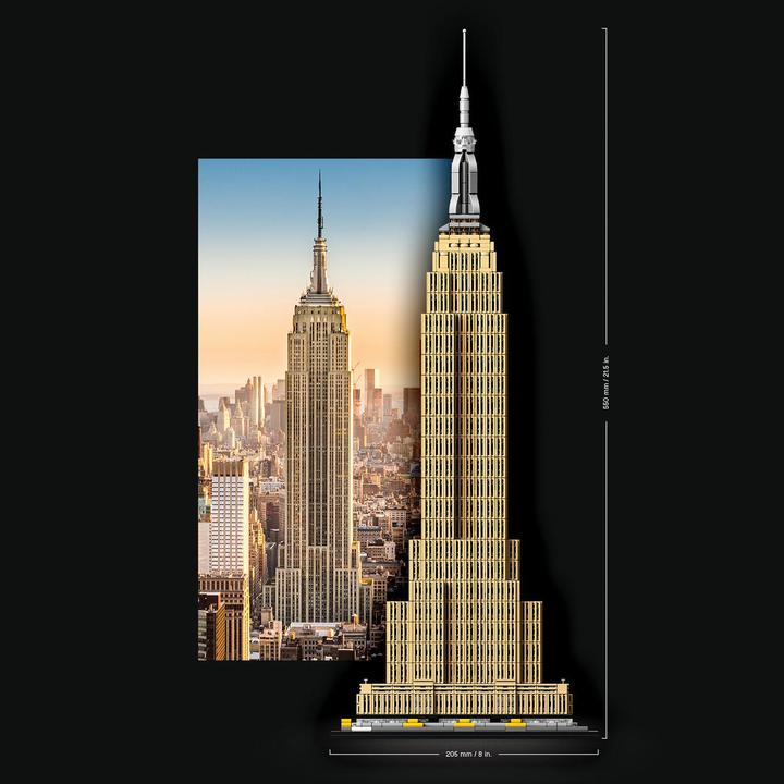 Image du produit LEGO L'Empire State Building (21046, LEGO Architecture)