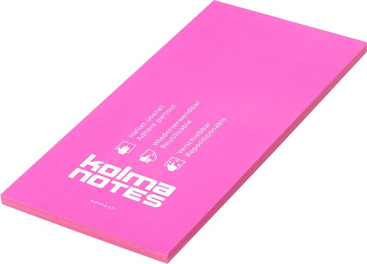 Image du produit Kolma Notes adhésives 99 x 210 mm statiques berry (99 x 210 mm)