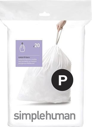 Actual product image Simplehuman Garbage bag (20 x, 60 l)