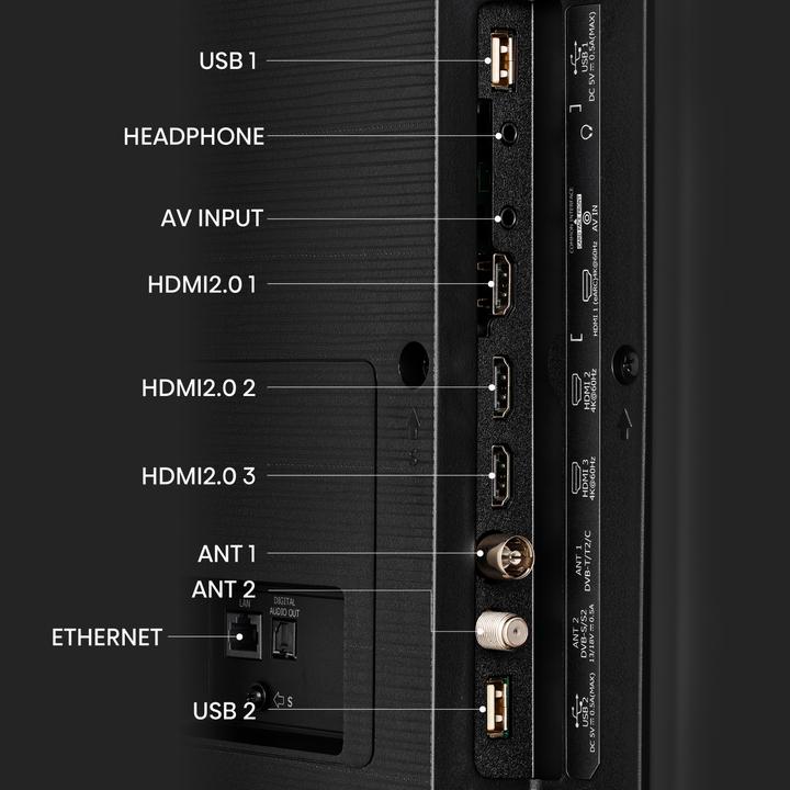 Image du produit Hisense 55U6KQ (55", U7QF, QLED, DHU, 2023)