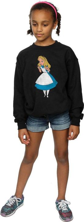 Actual product image Disney Girls Alice In Wonderland Classic Alice Sweatshirt (140, 146)