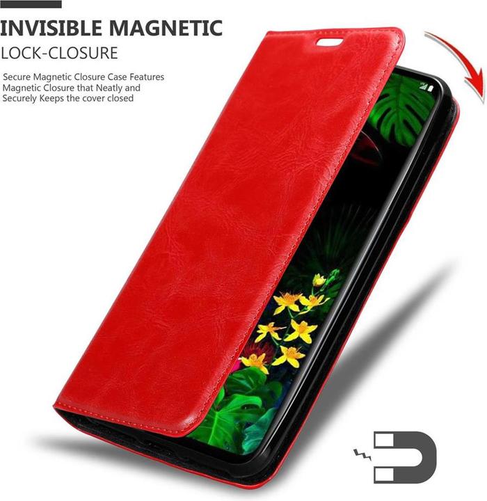 Productafbeelding Cadorabo Boek Onzichtbare Magneethoes (LG G8s)