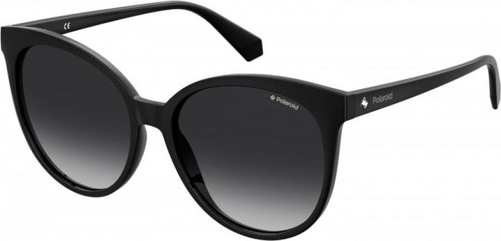 Polaroid sonnenbrille 4086/S damen cat.3 rund polycarbonat schwarz