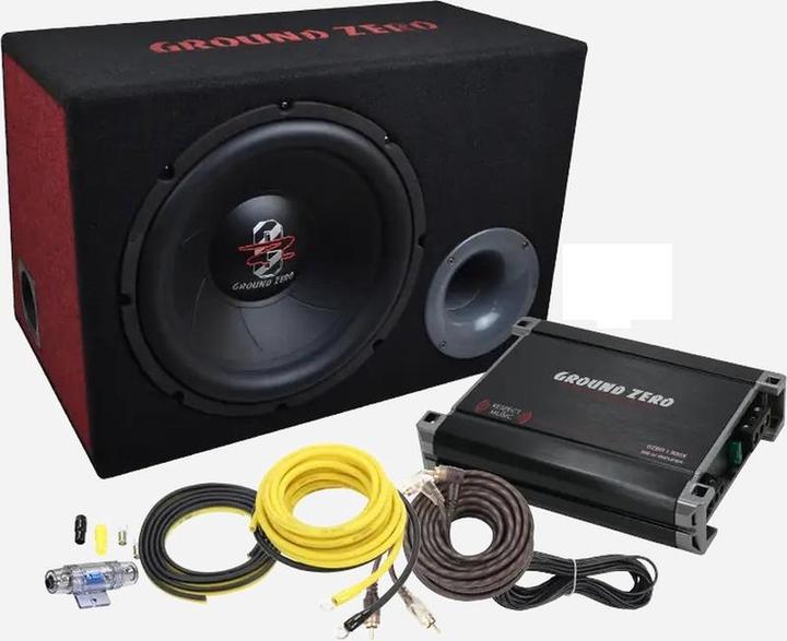 Immagine prodotto Ground Zero GZIB BASS KIT 12.300X set completo (300 W)