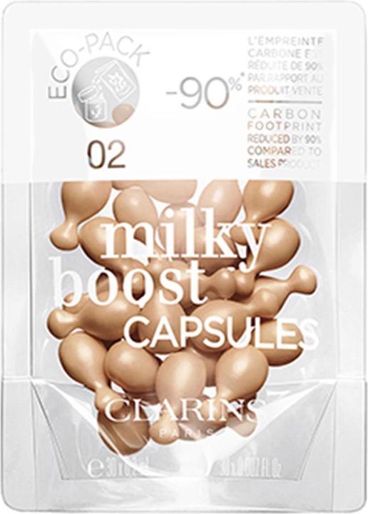 Produktbild Clarins MILKY BOOST Schminkkapsel Nachfüllpackung 30 u 2 34 Kapseln von MILKY BOOST