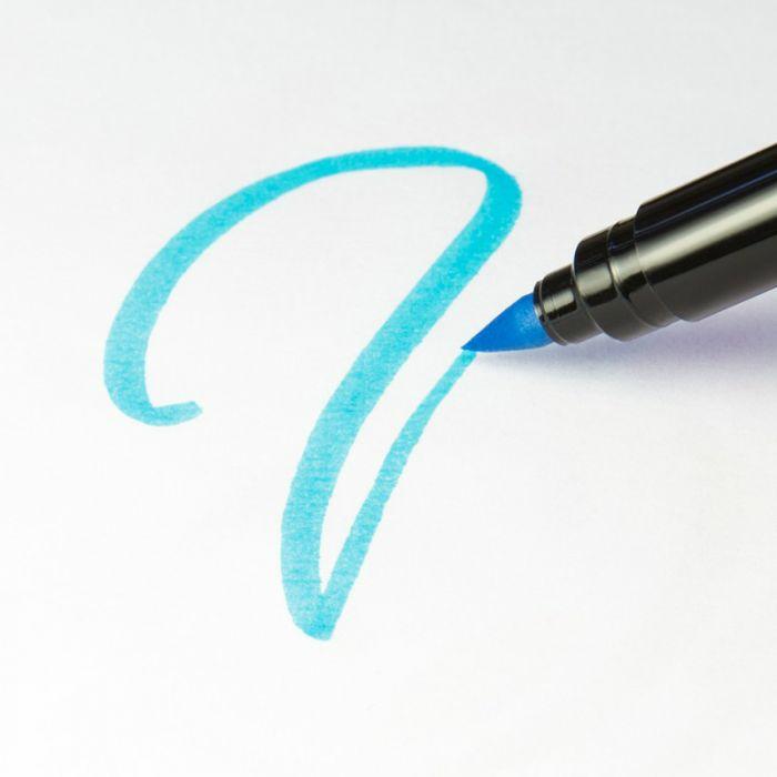 Immagine prodotto Set di marchi Milano 24 pezzi colorati a pennello (Colorato, 4 mm, 24 x)