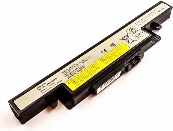 Actual product image AccuCell Akku passend für Lenovo IdeaPad Y490, Y590, Li-Ion, 10,8V, 4400mAh, 47,5Wh, black (4400 mAh)
