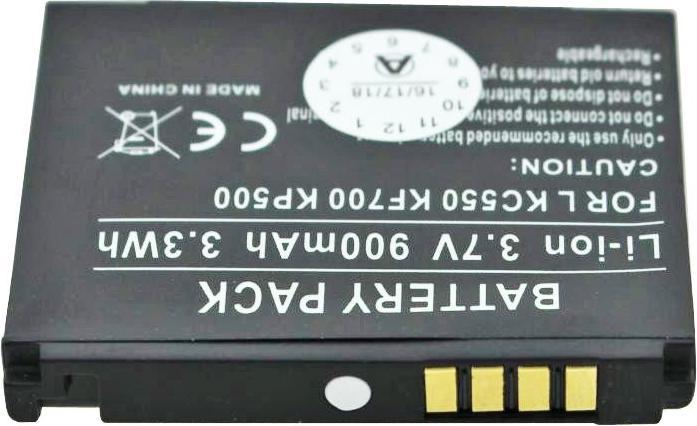 Actual product image LG Battery KC550, KF690, KF700, KP500, KP501